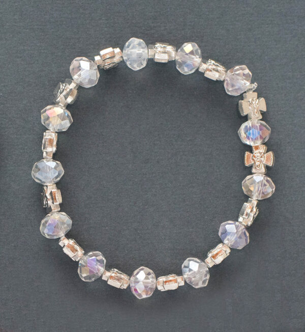 Бројаница  крст кристал