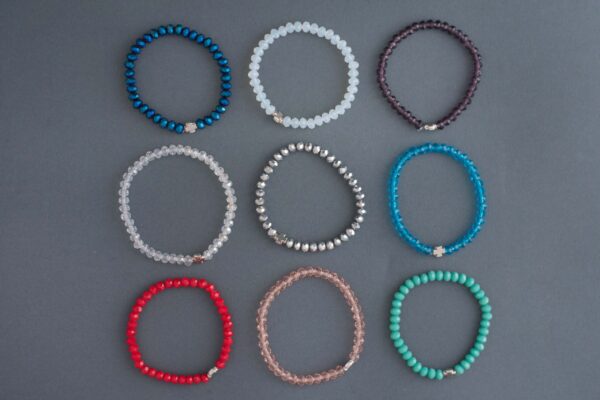 Бројаница  крст кристал